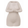 GYQ Ваза Women's Body Decorative Vase, біла (40298114765721) - зображення 1