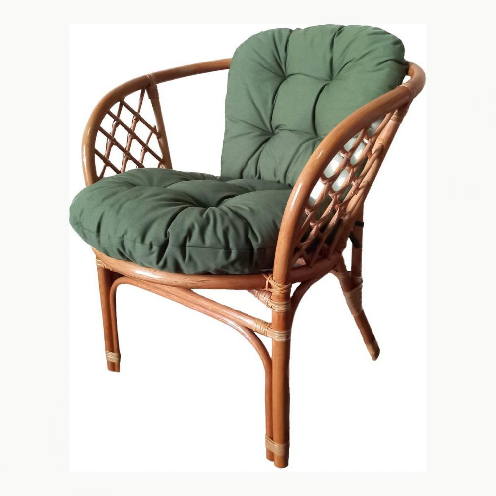 CRUZO Плетеные кресла Багама Тераса  кофейный набор из ротанга с мягким сидением (bh0001) - зображення 1