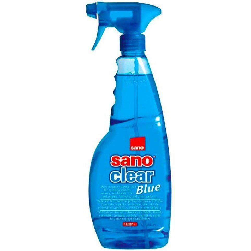 Sano Средство для мытья стекол Clear Blue 750 мл (7290005425646) - зображення 1