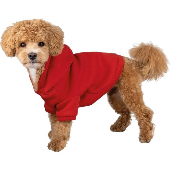 Barksi Худі для собак  Textile S Червоне (2007033056156) - зображення 1