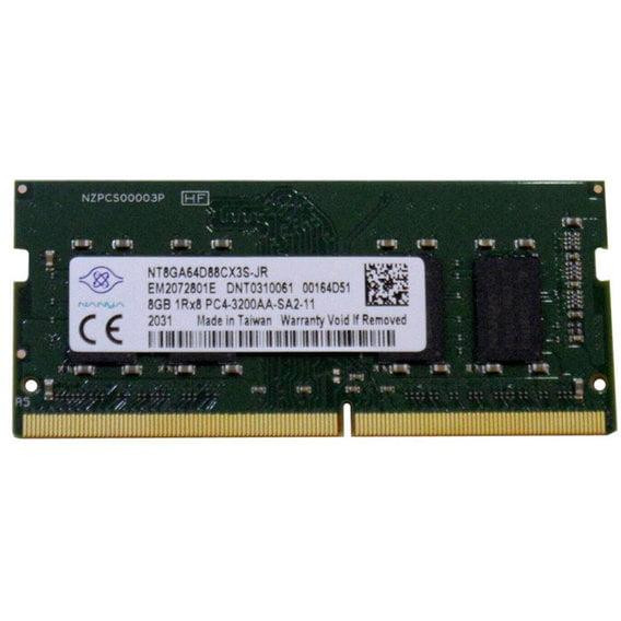 Nanya 8 GB SO-DIMM DDR4 3200 MHz (NT8GA64D88CX3S-JR) - зображення 1