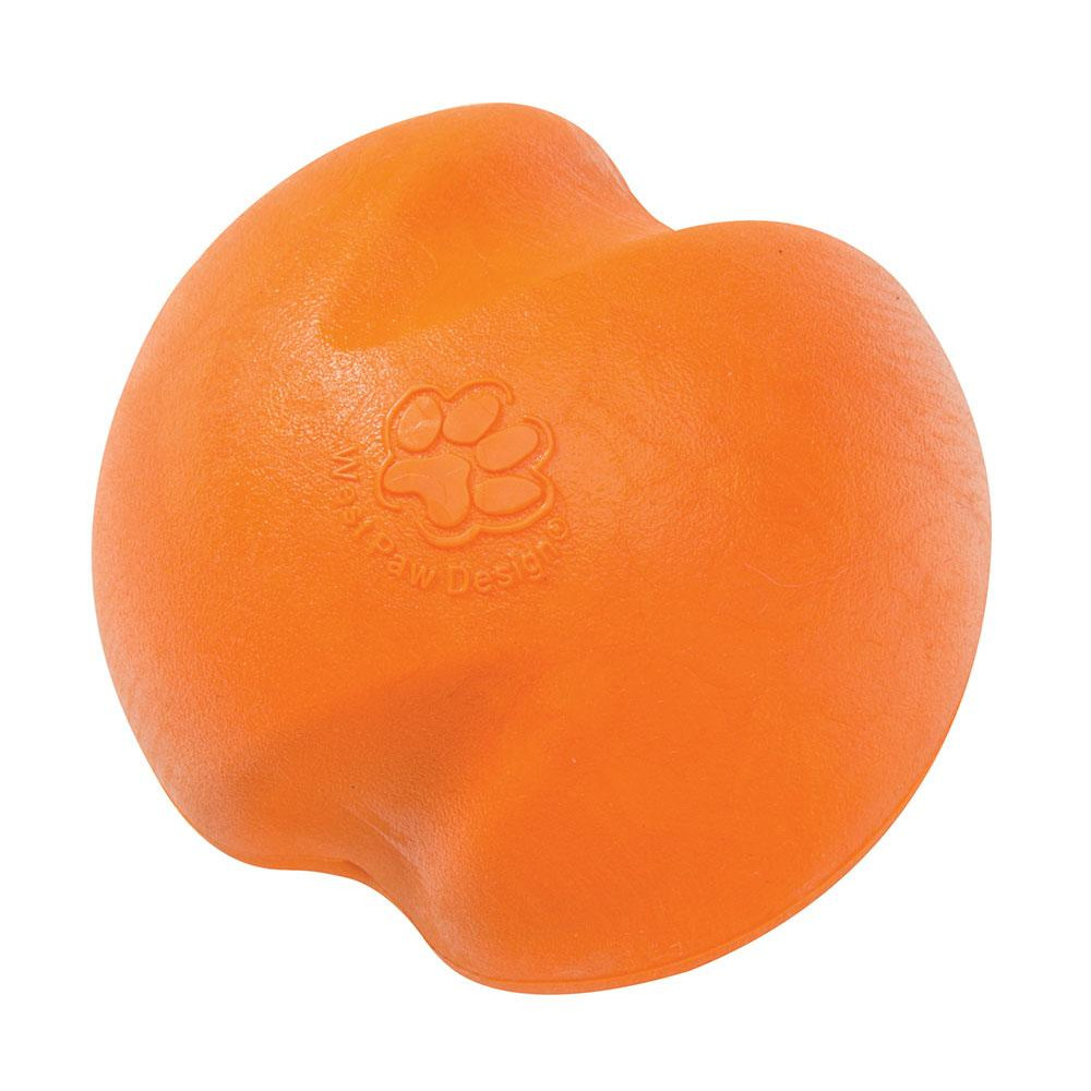 West Paw Іграшка для собак  Jive Dog Ball помаранчева, 8 см (0747473735717) - зображення 1