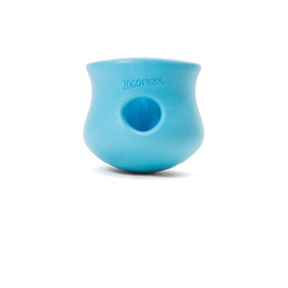 West Paw Іграшка для собак  Toppl Dog Toy блакитна, 10 см (0747473750307) - зображення 1