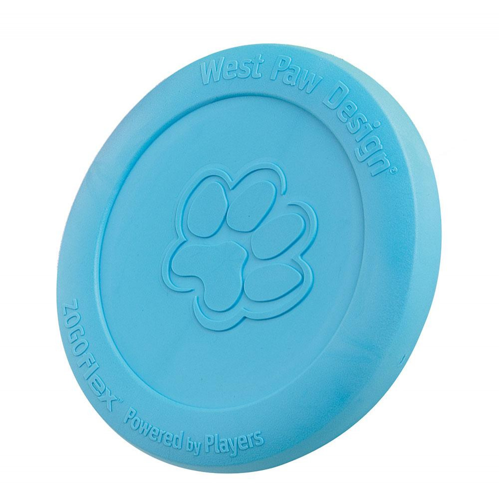 West Paw Іграшка для собак  Zisc Flying Disc блакитна, 17 см (0747473719144) - зображення 1