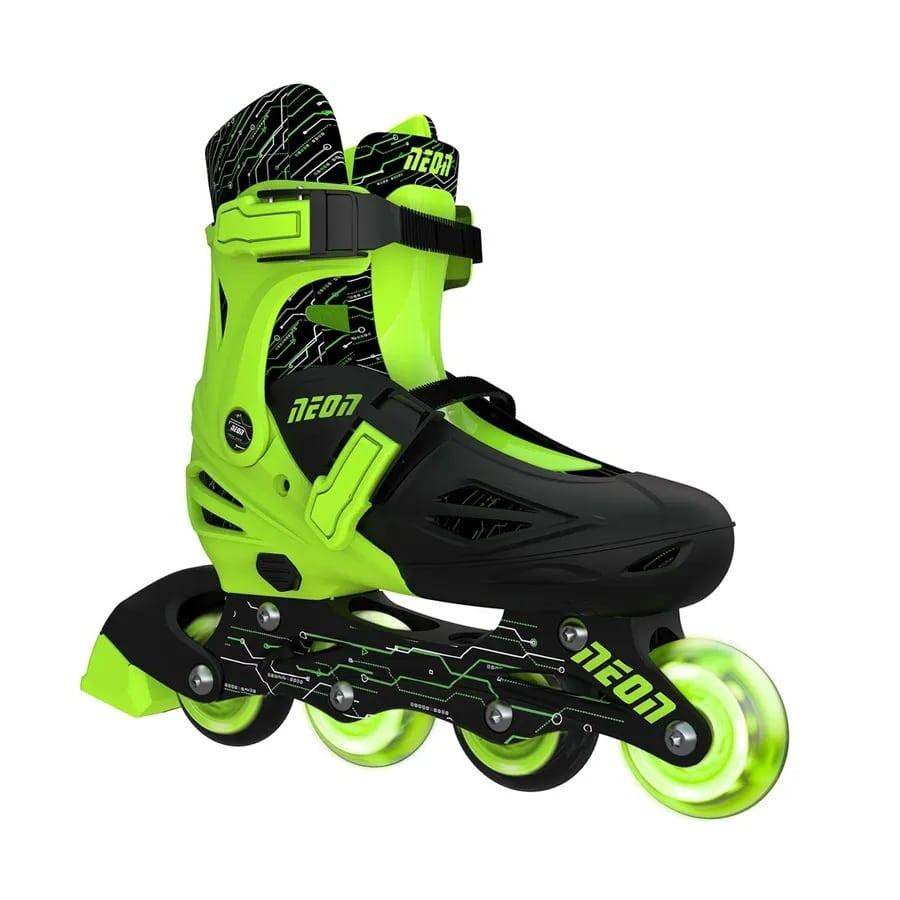 Neon Inline Skates / размер 34-38 green (NT08G4) - зображення 1