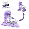 Neon Combo Skates / розмір 34-38 purple (NT10L4) - зображення 1