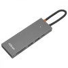 HiSmart USB-C to 1xHDMI, 2xUSB3.0, SD/TF (CA913459) - зображення 2