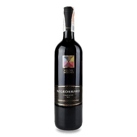 Feudo Monaci Вино  Negroamaro Salento IGT, 0,75 л (8000160673016) - зображення 1