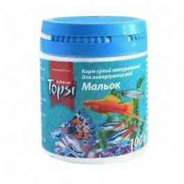 Topsi Малек для аквариумных рыб в хлопьях 100 г (4820122208544)