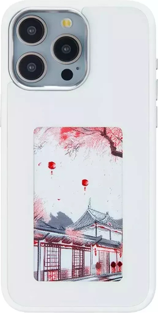  Ink Show E-ink Screen Case для Apple iPhone 15 Pro White - зображення 1