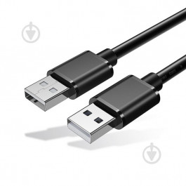 Essager Extension Cable USB 2.0 1m Black (EXCAA2-YT01)