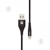 Promate USB - Lightning 1m Black (icord-1.black) - зображення 1