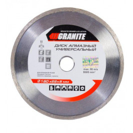 Granite Алмазный диск 180 мм плитка Granite | 9-05-180