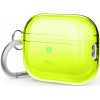 Elago Clear Hang case for AirPods Pro 2 - Neon Yellow (EAPP2CL-HANG-NYE) - зображення 1