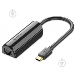 Vention USB Type-C to Ethernet Adapter Black (CFABB)