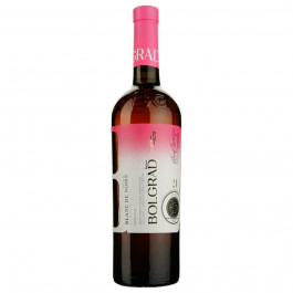 Bolgrad Вино  Blan de noirs розовое полусладкое COLOUR 0,75 л 9-13% (4820013031893)