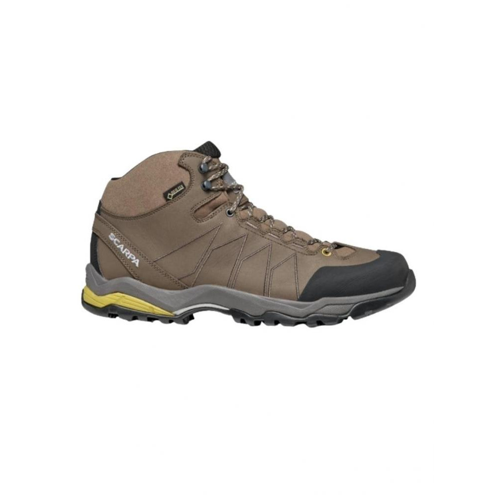 Scarpa Черевики чоловічі  Moraine Plus Mid GTX Charcoal/Sulphur Green (63050-201-1) 43 - зображення 1