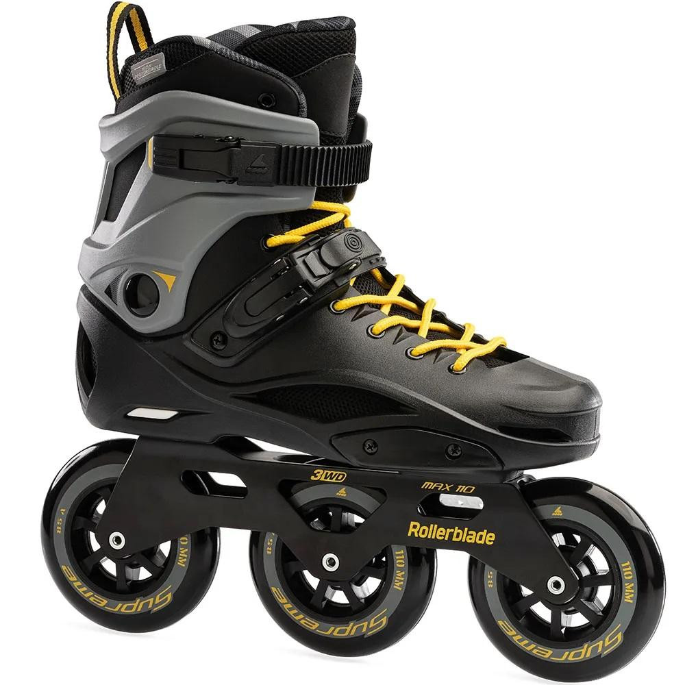 Rollerblade RB 110 / розмір 44.5 black/saffron yellow (07061300S25 290) - зображення 1