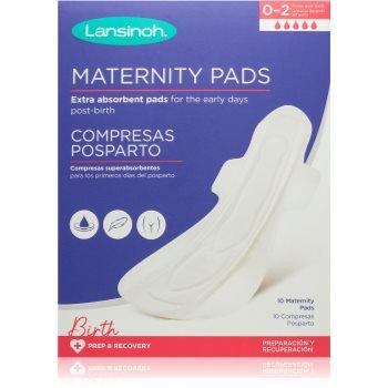 Lansinoh Maternity Pads 0-2 weeks післяпологові прокладки 10 кс - зображення 1