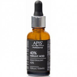 APIS Professional Professional 40% Ferulic Acid розгладжувальна ексфоліативна сироватка 30 мл