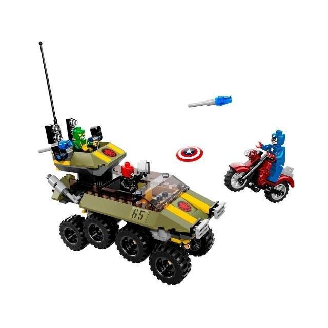 LEGO Super Heroes Капитан Америка против Гидры (76017) - зображення 1