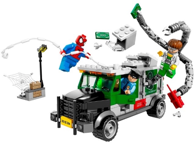LEGO Super Heroes Человек-паук против Доктора Осьминога: ограбление грузовика (76015) - зображення 1