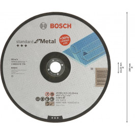 Bosch Standard for Metal, 230х22.23х2.5мм (2.608.619.776)