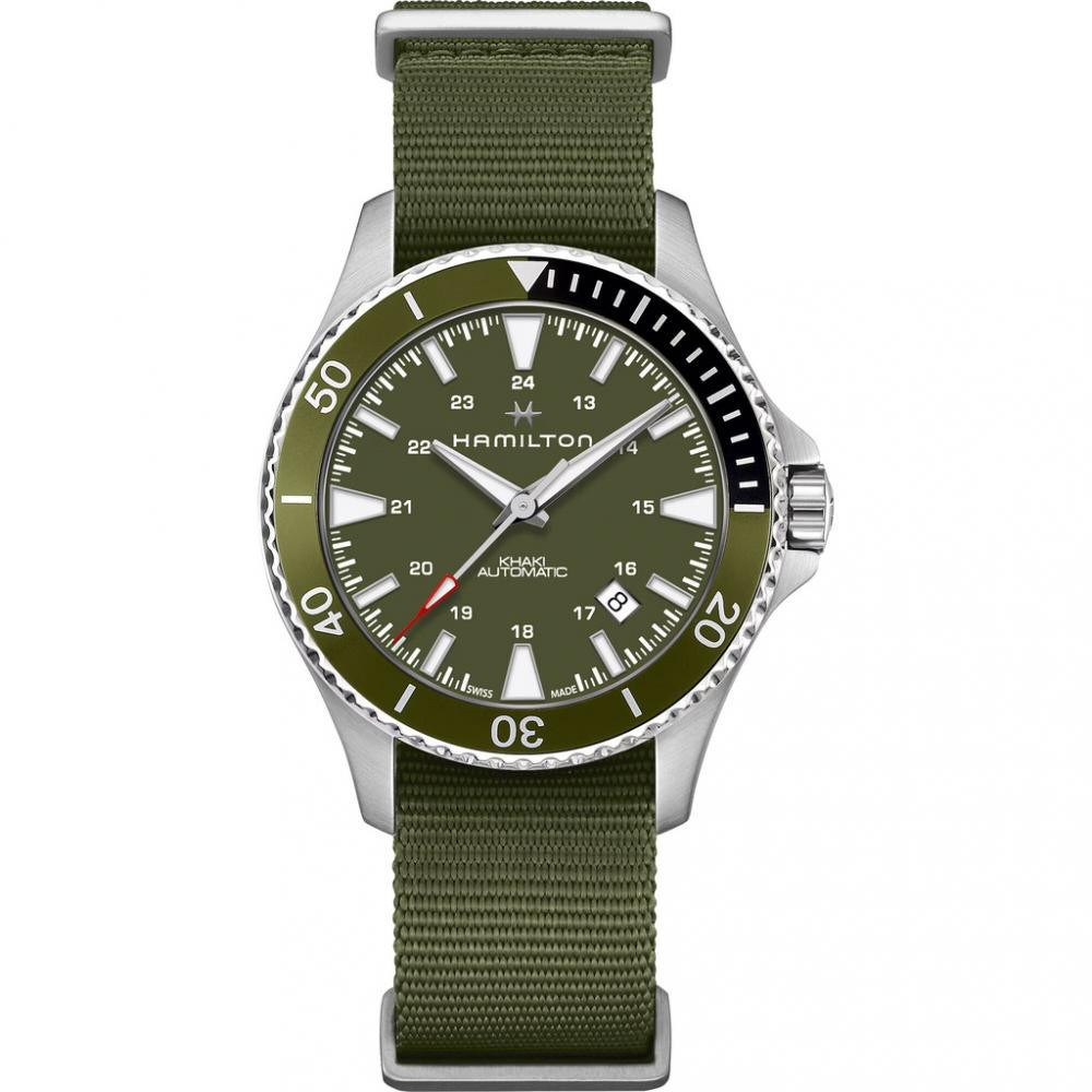 Hamilton Khaki Navy Scuba Automatic 40mm Green Dial (H82375961) - зображення 1