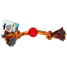 Croci Игрушка для собак  Канат грейфер с мячиком 30.5 см Красный (8023222143173)