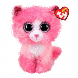 TY Beanie Boo&#039;s Рожеве кошеня Reaga, 25 см (36479)