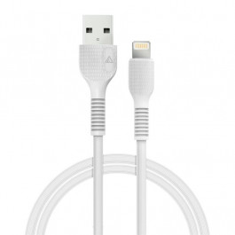 ACCLAB AL-CBCOLOR-L1WT USB to Lightning 1.2m White (1283126518225)