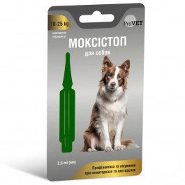 ProVET Антигельмінтний препарат Мокстістоп для собак більше 10 кг 2.5 мл (PR241917)