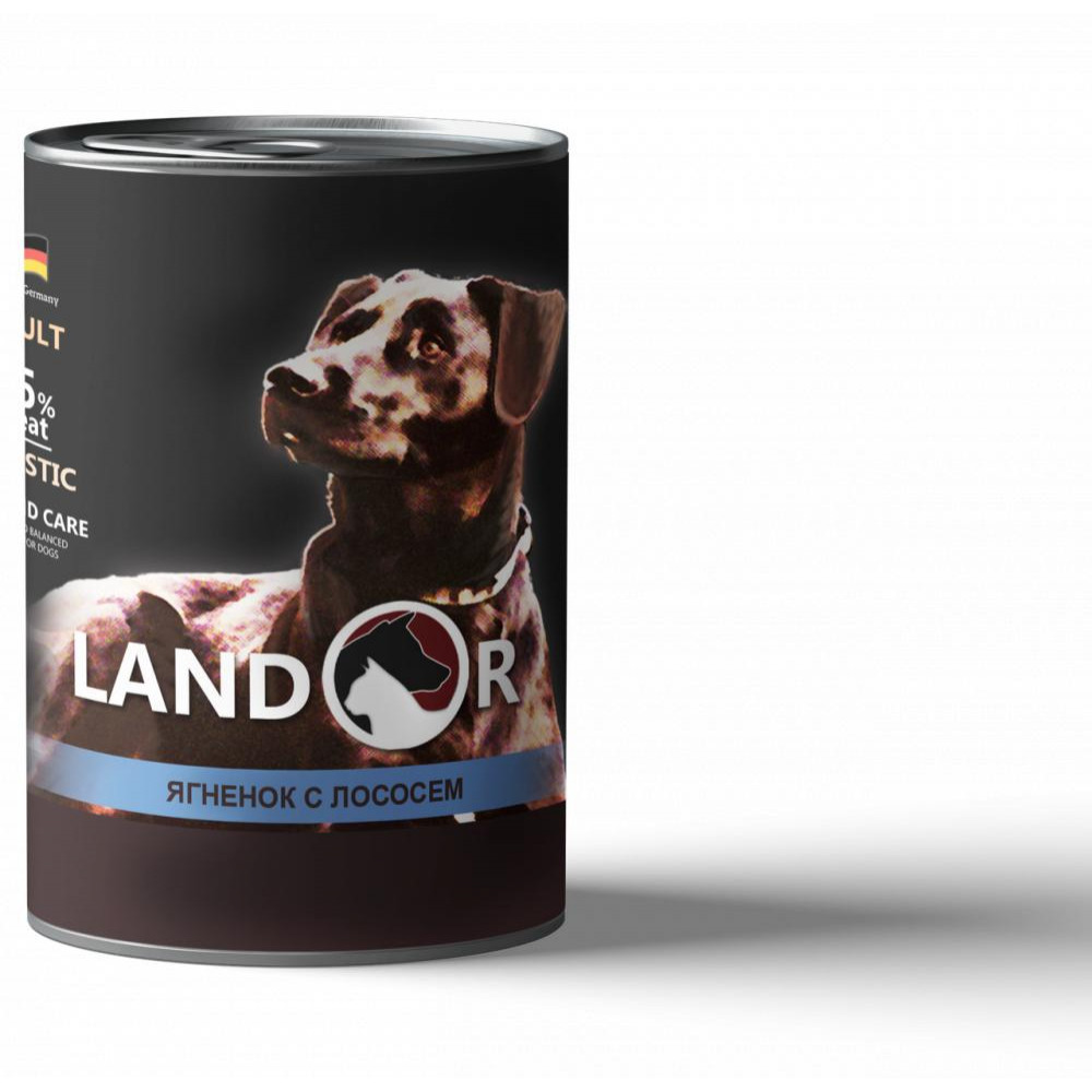 Landor Adult All Breed Lamb&Salmon 400 г (4250231539060) - зображення 1