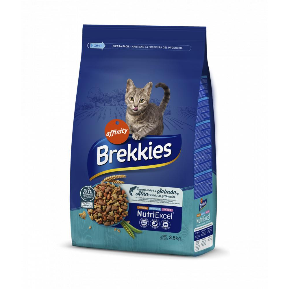 Brekkies Cat Salmon & Tuna 3.5 кг (927272) - зображення 1