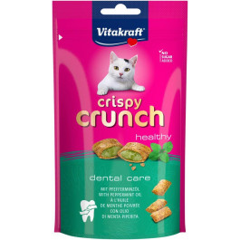Vitakraft Crispy Crunch подушечки для зубів з м'ятою 60 г (4008239288134)