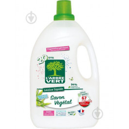 L'Arbre Vert Гель для прання  Рослинне мило 3.015 л (3450601046353)