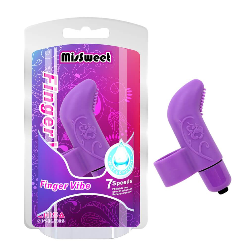 Chisa Novelties MisSweet Finger Vibe-Purple (291671) 759746122124 - зображення 1