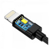 Choetech USB 2.0 AM to Lightning 1.8m Black (IP0027-BK) - зображення 2