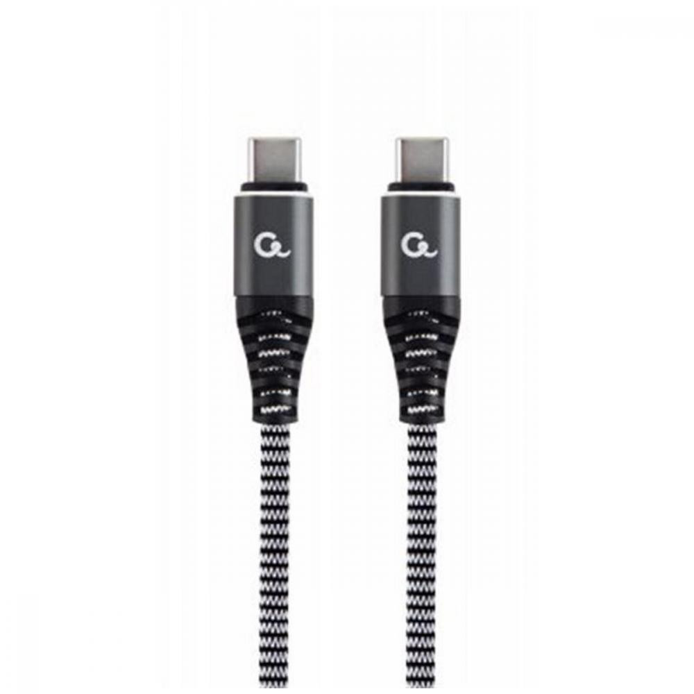 Cablexpert Type-C PD 100W Gray 1,5m (CC-USB2B-CMCM100-1.5M) - зображення 1