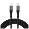 Choetech USB Type-C to Lightning 1.2m Black (IP0039-BK) - зображення 1