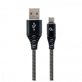 Cablexpert Premium USB2.0 AM/CM Black 2m (CC-USB2B-AMCM-2M-BW)