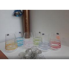Crystalite Набор стаканов для воды Sandra 380мл 23013/380S/M8700