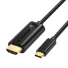 Choetech USB 3.1 Type-C M to HDMI Thunderbolt 3 3m Black (XCH-0030) - зображення 1