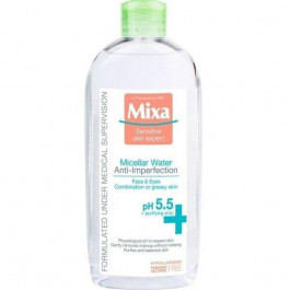 MIXA Вода мицеллярная  для комбинированной и жирной кожи лица 400мл (3600550932805)
