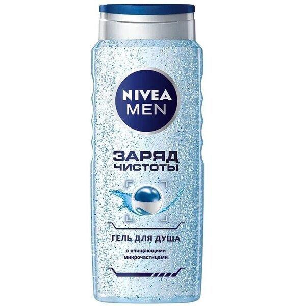 Nivea Гель для душа  Men Pure Impact 500 мл (4006000009452) - зображення 1