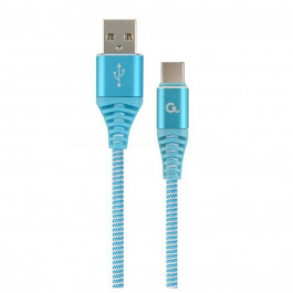 Cablexpert Premium USB2.0 AM/CM Blue 2m (CC-USB2B-AMCM-2M-VW)