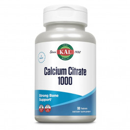 KAL Calcium Citrate 1000mg - 90 tabs