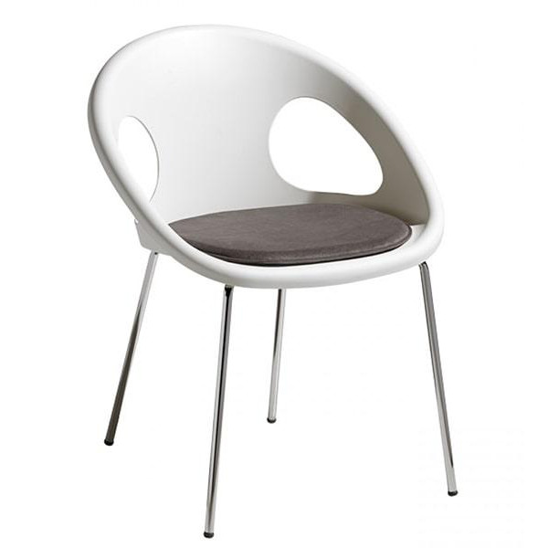 Scab Design Стілець-крісло  Drop Білий (2682) - зображення 1
