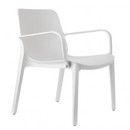 Scab Design Стілець-крісло  Ginevra Lounge Білий (2351)