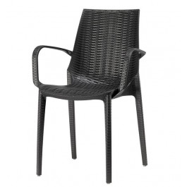 Scab Design Стілець-крісло  Lucrezia Чорний (2322)